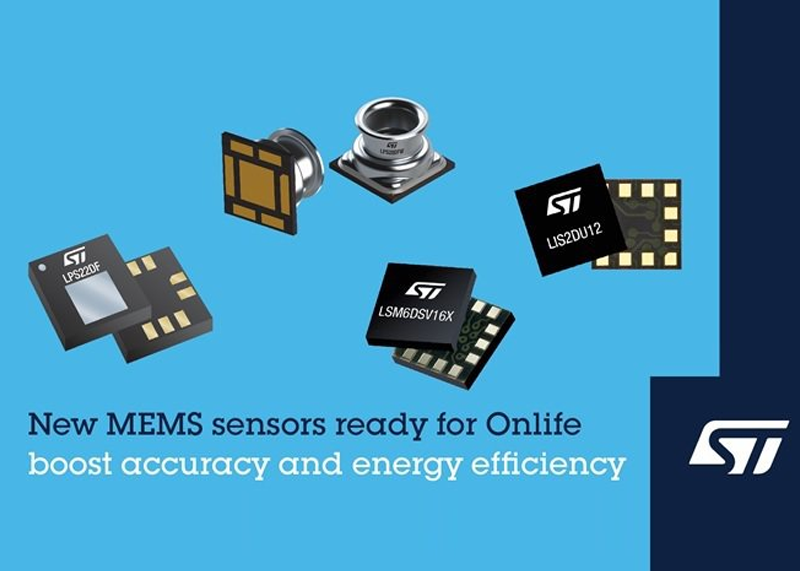 Stmicroelectronics Advanced MEMS sensor opens the era of Onlife